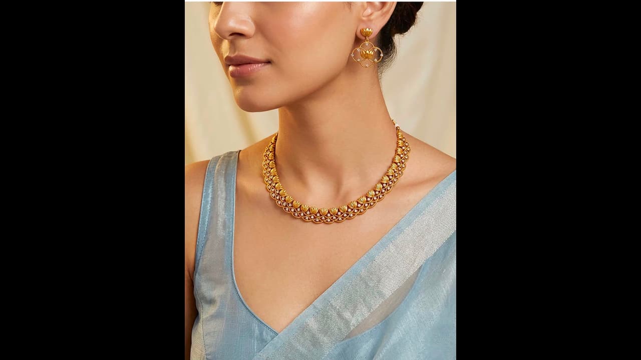 Necklace Designs: கல்யாண கலை தரும் அட்டகாசமான நெக்லஸ் டிசைன்கள்!