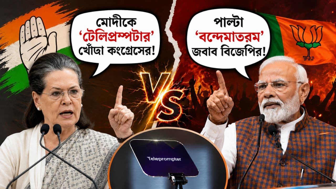 ৮০তম স্বাধীনতা দিবসে লালকেল্লায় মোদির ভাষণ, কংগ্রেসের টেলিপ্রম্পটার খোঁচা
