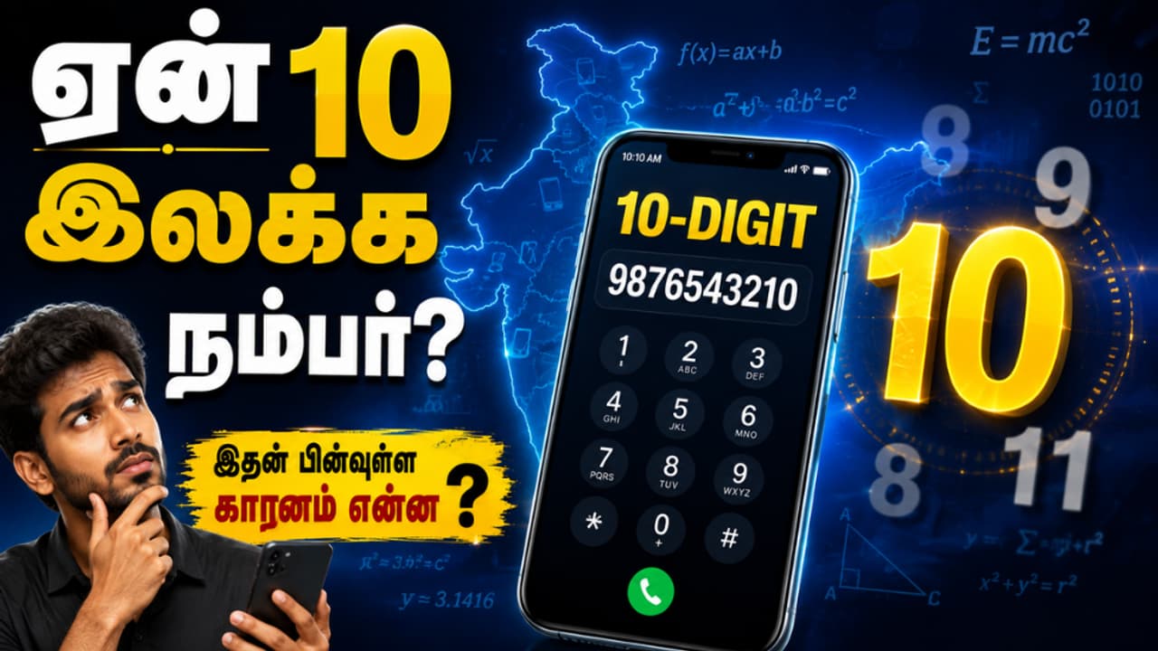 Mobile Number: நம்ம போன் நம்பர் ஏன் 10 டிஜிட்ல இருக்கு? இதுக்கு பின்னாடி இவ்ளோ பெரிய கணக்கு இருக்கா?