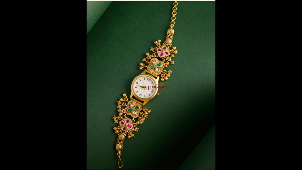 Jewellery Watches: கல்யாணத்துக்கு போறீங்களா? இந்த ஜுவல்லரி வாட்ச் டிசைன்ஸ் உங்களுக்குத்தான்!