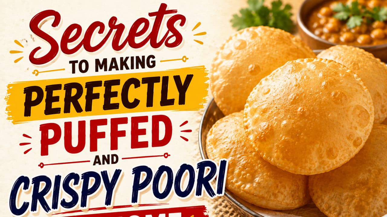 Want Fluffy, Crispy Poori? Follow These Simple Secrets for Perfect Pooris at Home