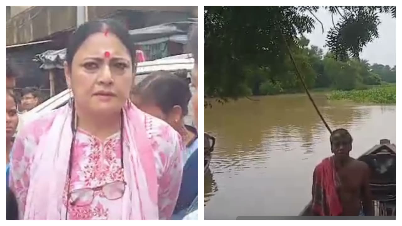 পূর্ব মেদিনীপুরে বন্যা পরিস্থিতি, স্কুল ছুটি, মন্ত্রীর পরিদর্শন