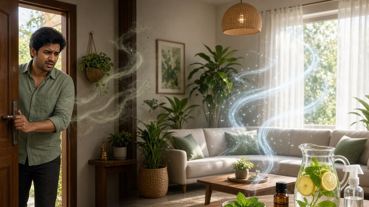 Room Freshener: வெளியே போயிட்டு வந்ததும் வீட்ல ‘அந்த’ வாடையா? 5 நிமிஷத்தில் ரூம் ஃபிரெஷ்னர் ரெடி!