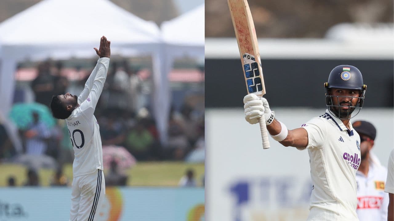 গলে ভারতের ১৬৫ রানের জয়, সুথার-পাডিক্কালের নজরকাড়া পারফরম্যান্স