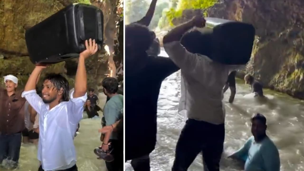 Uttarakhand Cave Turns Into Dance Floor As Men Blast Music, Viral Video Sparks Fury | WATCH