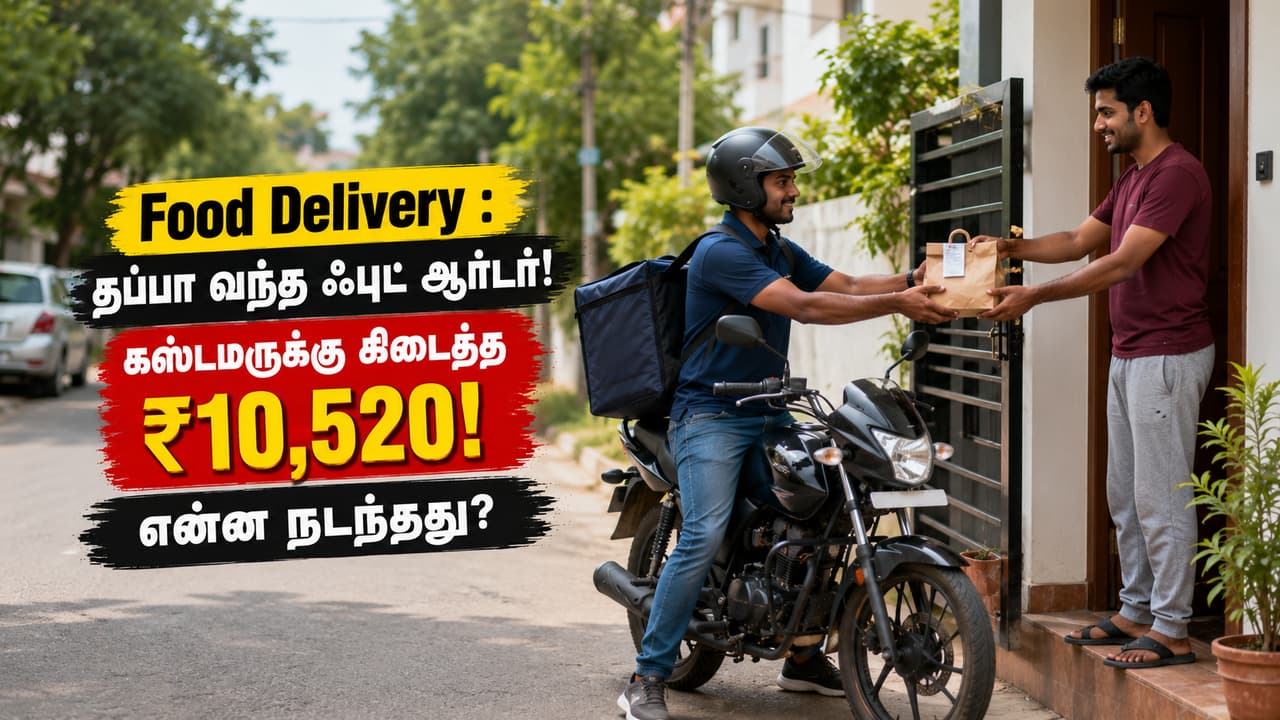 Food Delivery : தப்பா வந்த ஃபுட் ஆர்டர்! கஸ்டமருக்கு கிடைத்த ₹10,520! என்ன நடந்தது?