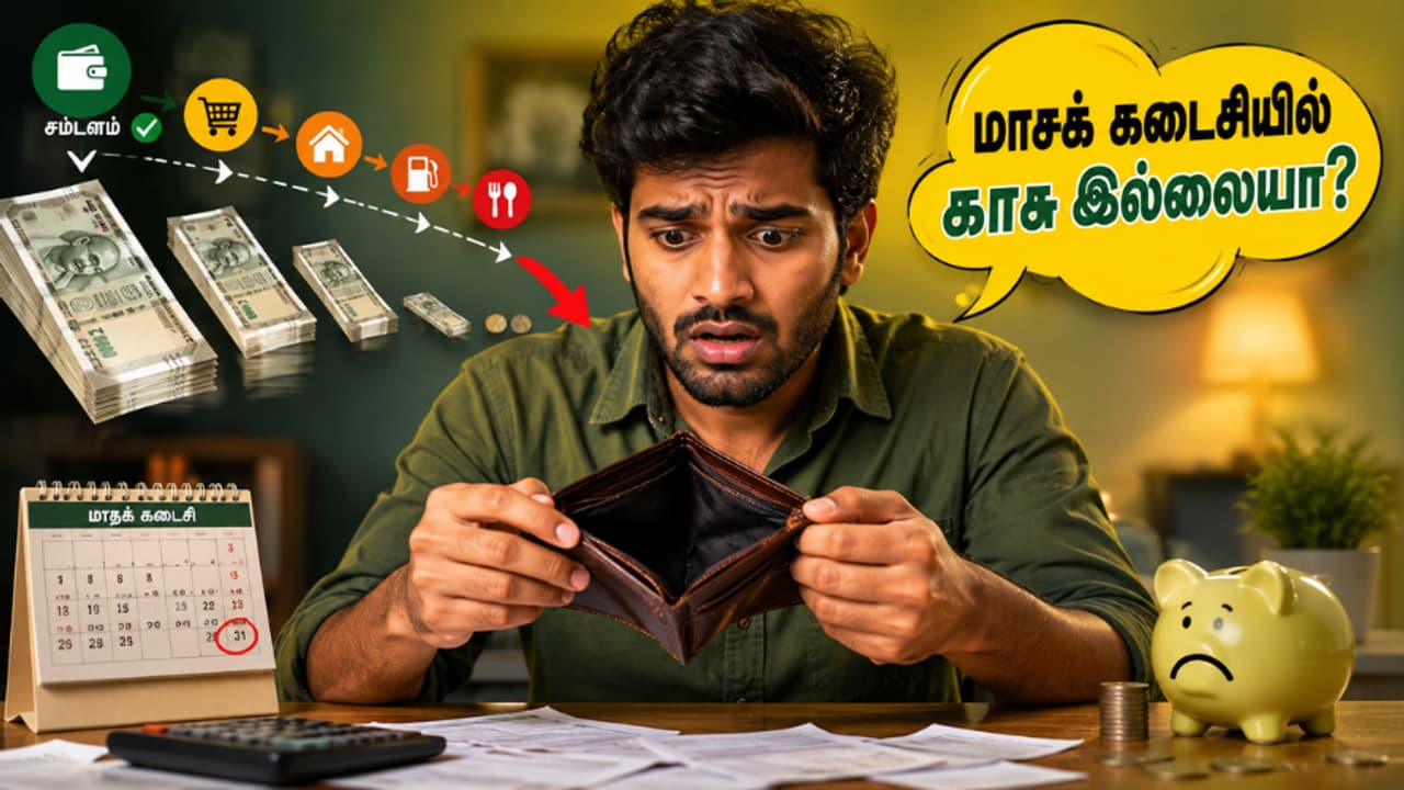 சம்பளம் கையில் நிற்க 3 எளிய பணச்சேமிப்பு டிப்ஸ்