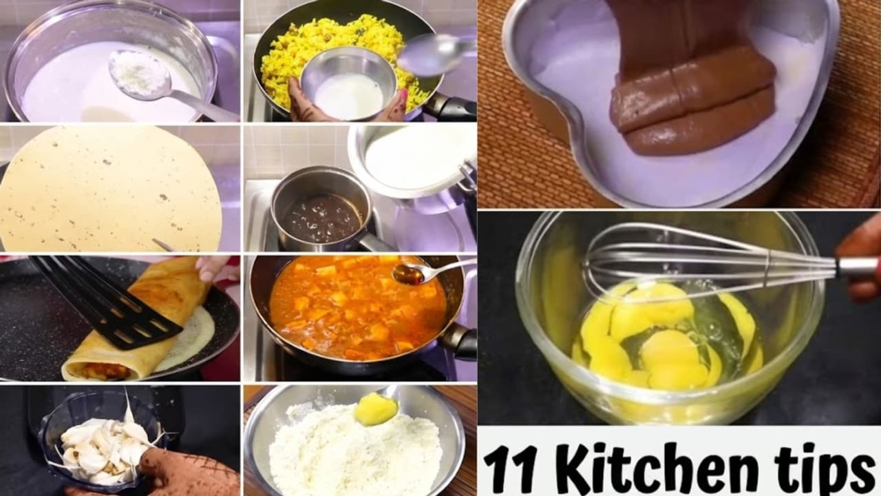Kitchen Hacks : யாருமே சொல்லாத 11 'மேஜிக்' சமையல் டிப்ஸ்.. இனி சமையலறை வேலை ரொம்ப ஈஸி!