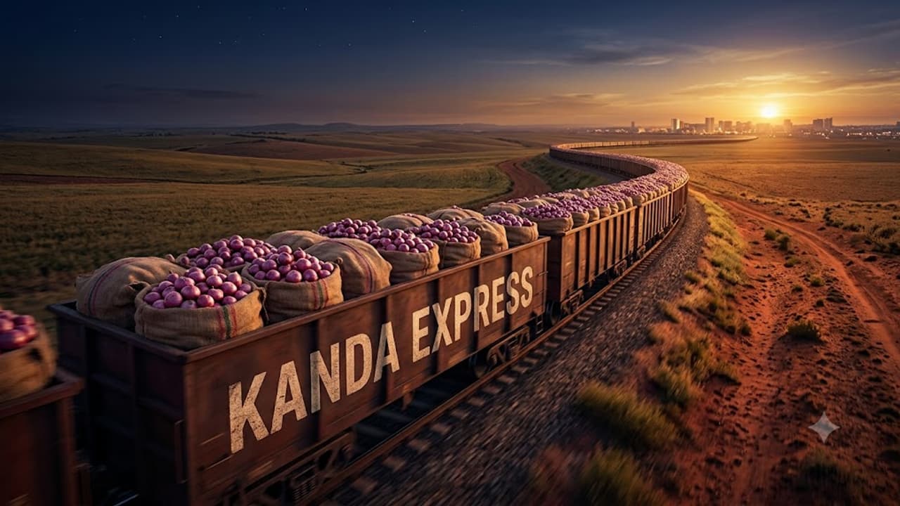 The Centre has launched fresh ‘Kanda Express’ railway rakes to move onion buffer stocks from Nashik to Chennai, Madurai, Delhi, Ernakulam and Guwahati as prices rise. Onions will be sold at Rs 35 per kg through NCCF and NAFED.