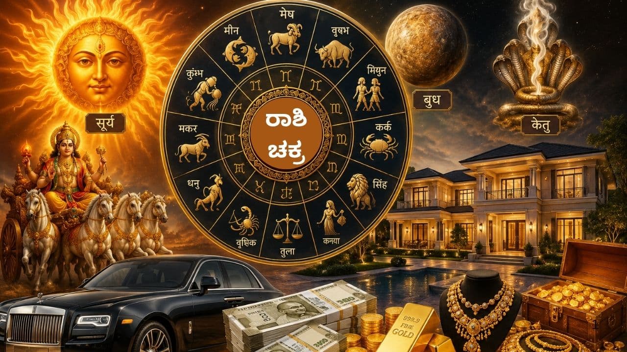 Rare Conjunction of Sun, Mercury, and Ketu in Magha Nakshatra: Fortune to Shine for 3 Zodiac Signs