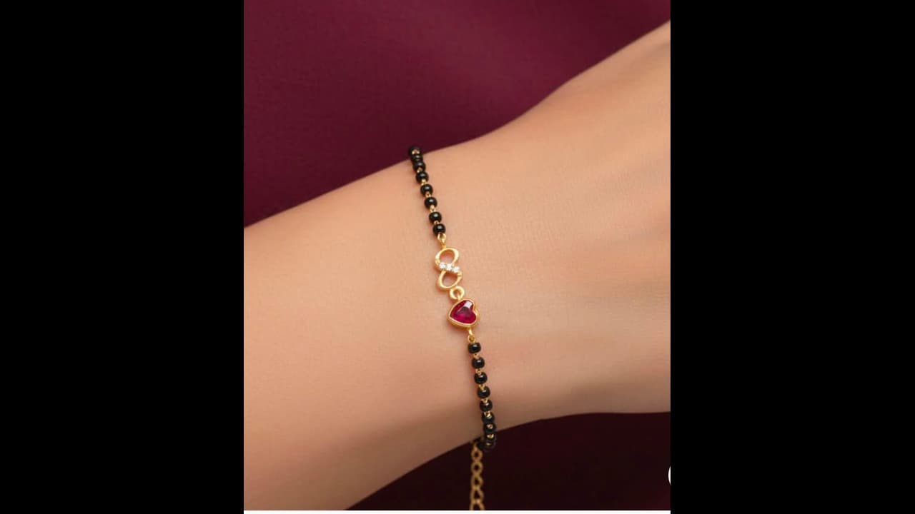 Mangalsutra Bracelets: தினமும் அணிய கருகுமணி பிரேஸ்லெட் New டிசைன்ஸ்!