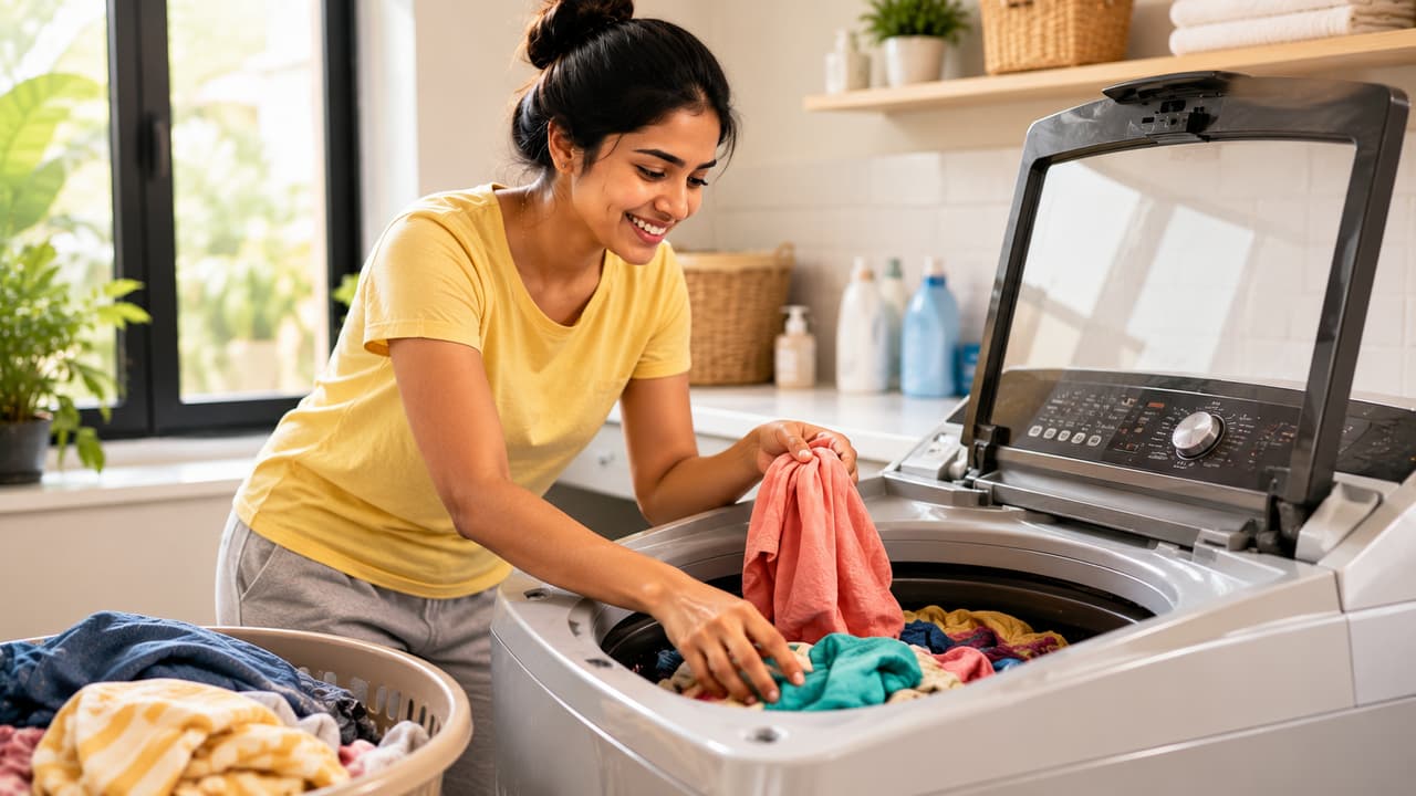 Washing Machine : வாஷிங் மெஷின்ல இப்படி துணியைப் போடுங்க, அழுக்கு சுத்தமா இருக்காது!