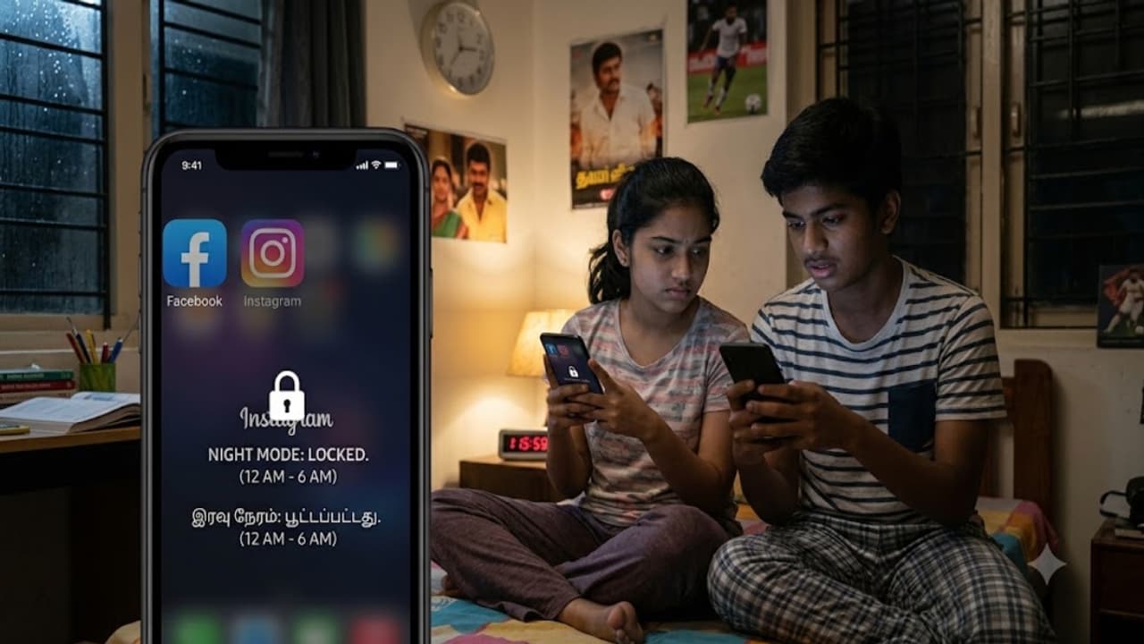 Meta Rules: இனி ராத்திரி இன்ஸ்டா, பேஸ்புக் பார்க்க முடியாது! பகலிலும் டைம் லிமிட்! மெட்டா புது ரூல்ஸ்!