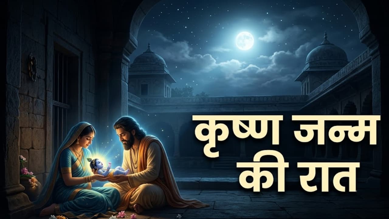 Janmashtami 2026: कृष्ण के जन्म के समय मथुरा में कैसी थी रात? शास्त्रों में बताए गए हैं ये अद्भुत संकेत