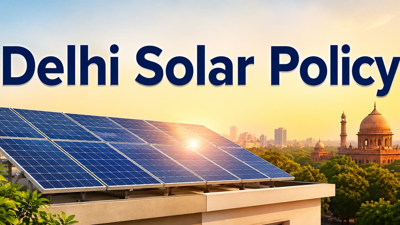 Delhi Solar Policy Gets Major Push as Rooftop Net Metering Time Drops to 25 Days