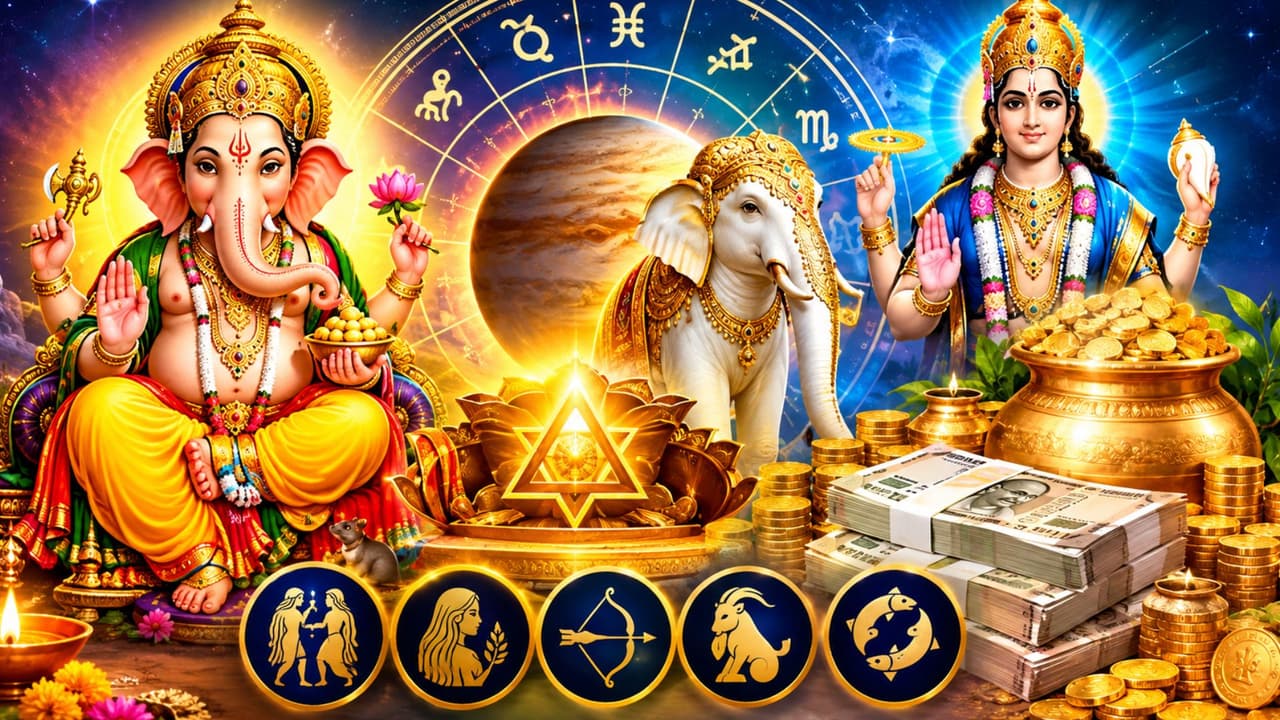 गजकेसरी राजयोग: या ५ राशींना आर्थिक लाभ