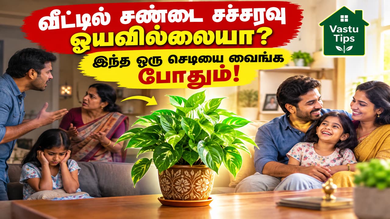 Vastu Tips: வீட்டில் சண்டை சச்சரவு ஓயவில்லையா? இந்த ஒரு செடியை வைங்க போதும்!