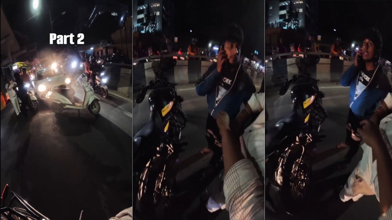 Bengaluru Road Rage: Viral Video Of Fight Leaves Traffic At Standstill, Sparks Outrage (WATCH)