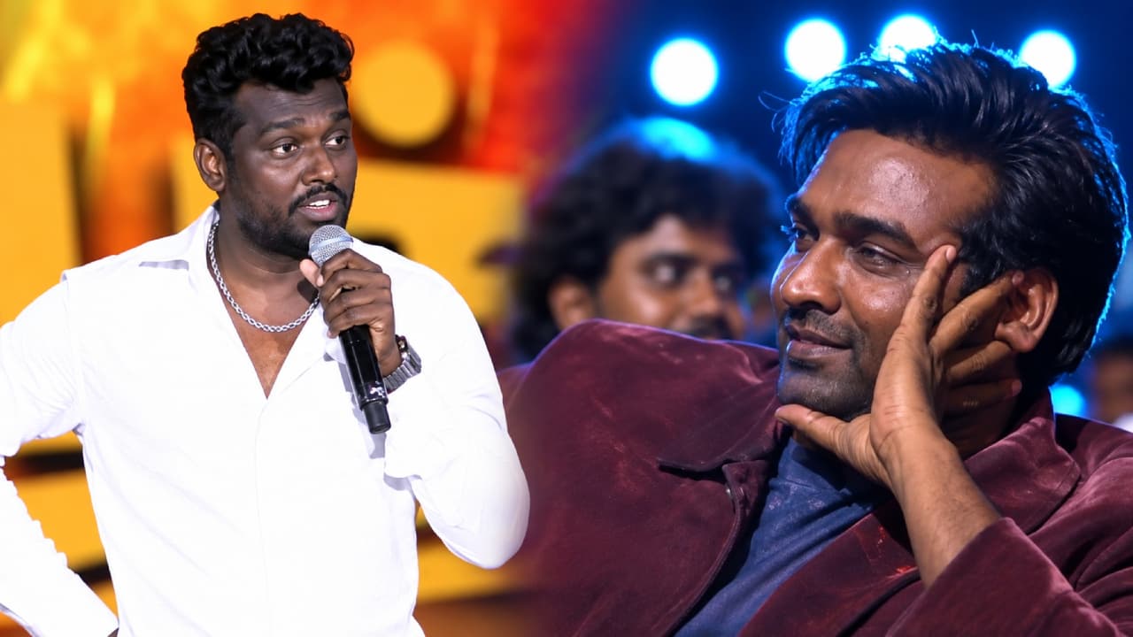 பத்தா இசை வெளியீட்டில் அட்லீ, விஜய் சேதுபதிக்கு பதிலடி