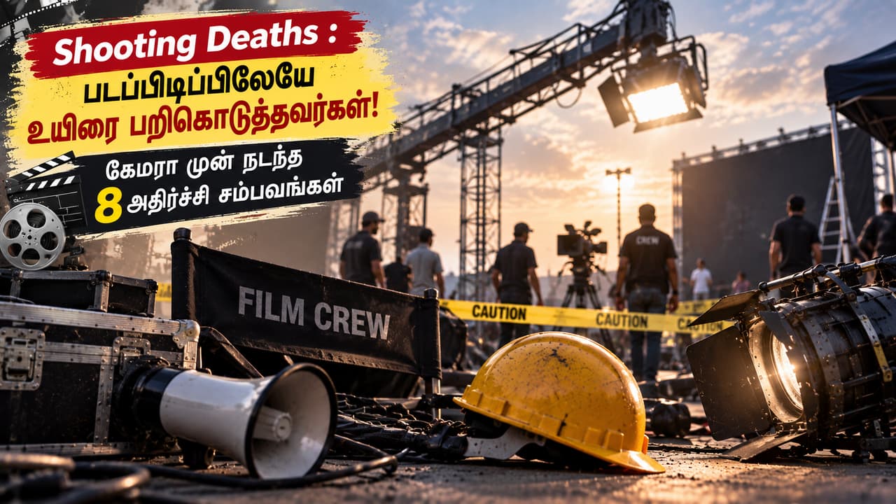 படப்பிடிப்பு விபத்துகளில் தொழில்நுட்பக் கலைஞர்கள் உயிரிழப்பு