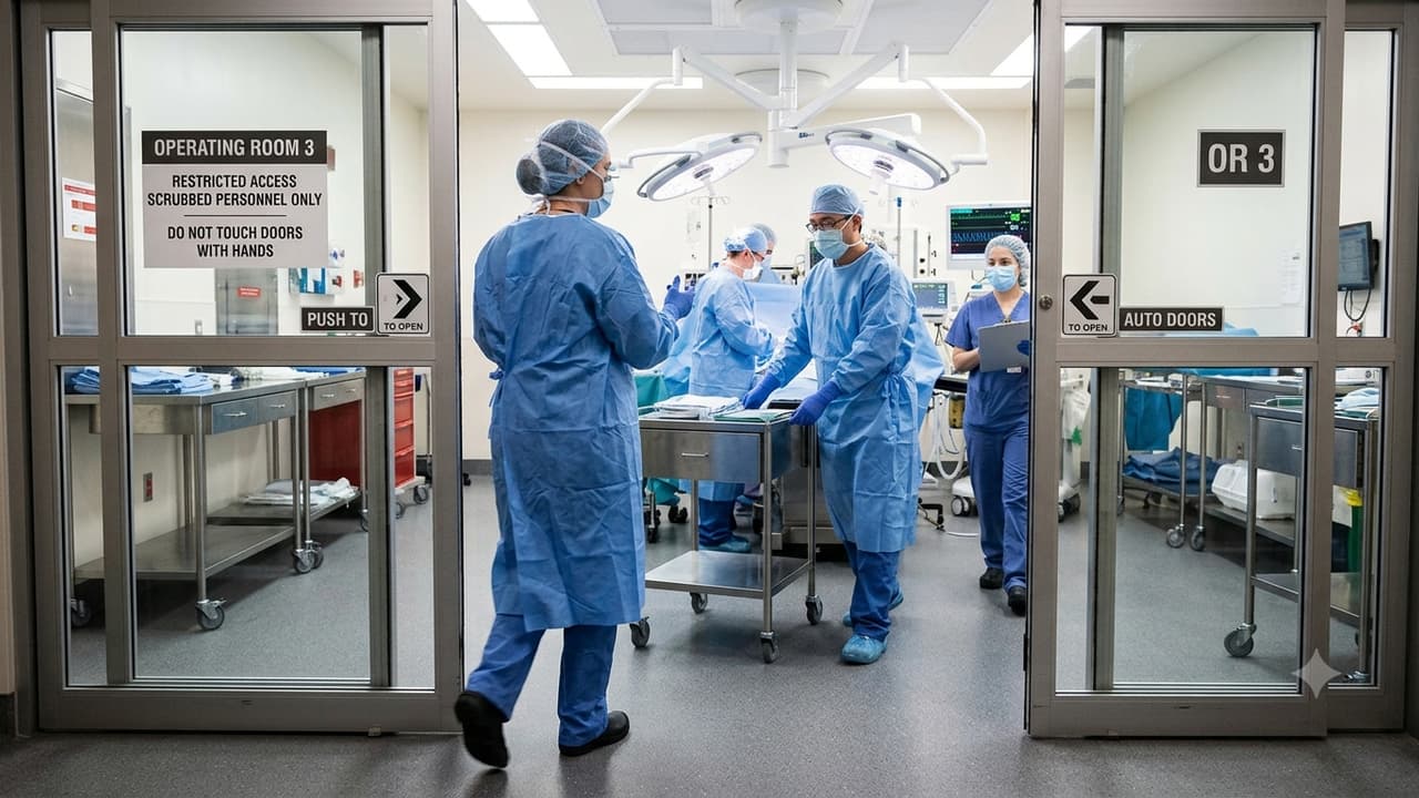 Why Do Surgeons Walk Backwards While Entering The OR? Internet Wants To Know