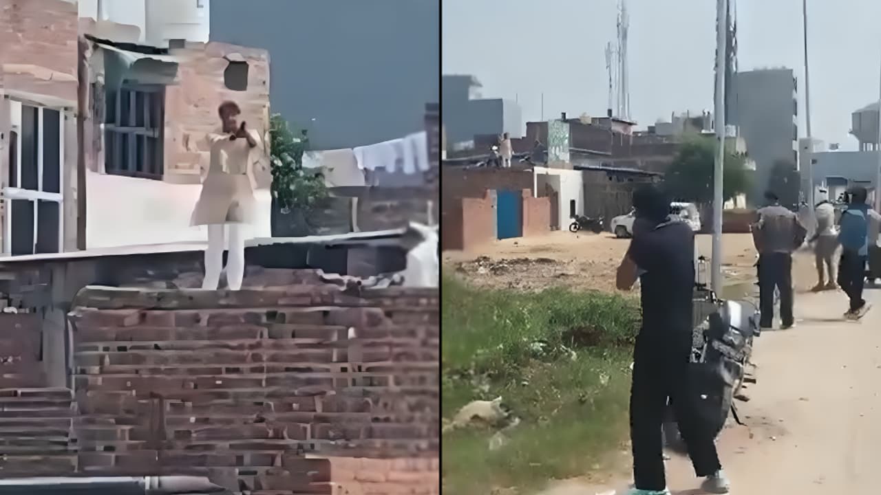 Viral Video Shows Terrace Firing In Ghaziabad Over Land Dispute, Man Shot, 3 Arrested