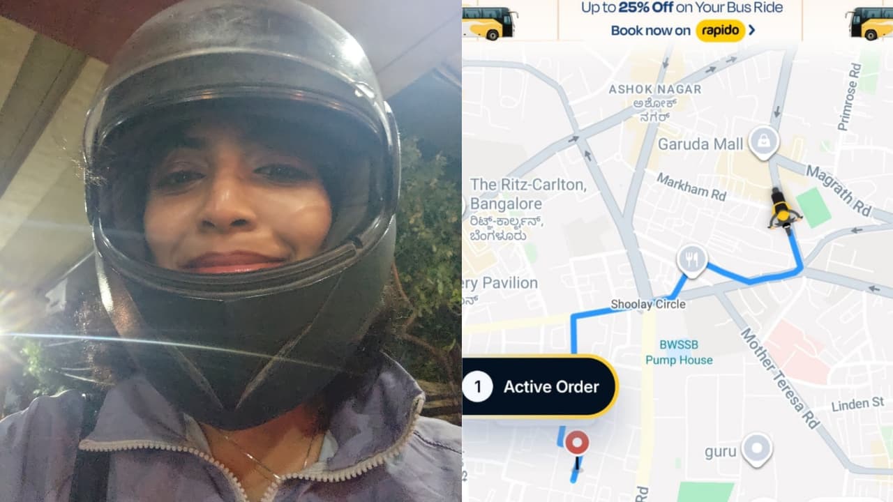 Bengaluru young woman recounts incident after booking bike taxi