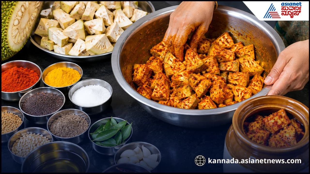 jackfruit pickle recipe : ಚಿಪ್ಸ್ , ಹಪ್ಪಳ ಮಾತ್ರವಲ್ಲ ಹಲಸಿನಕಾಯಿಯಿಂದ ಮಾಡಿ ಬಾಯಿಚಪ್ಪರಿಸೋ ಉಪ್ಪಿನಕಾಯಿ