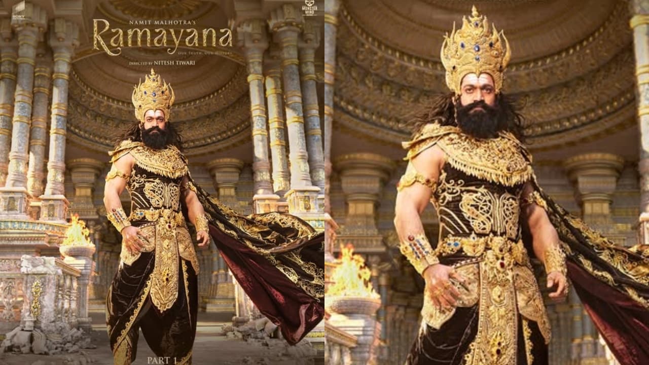 రామాయణం నుంచి యశ్ రావణుడి పోస్టర్ విడుదల