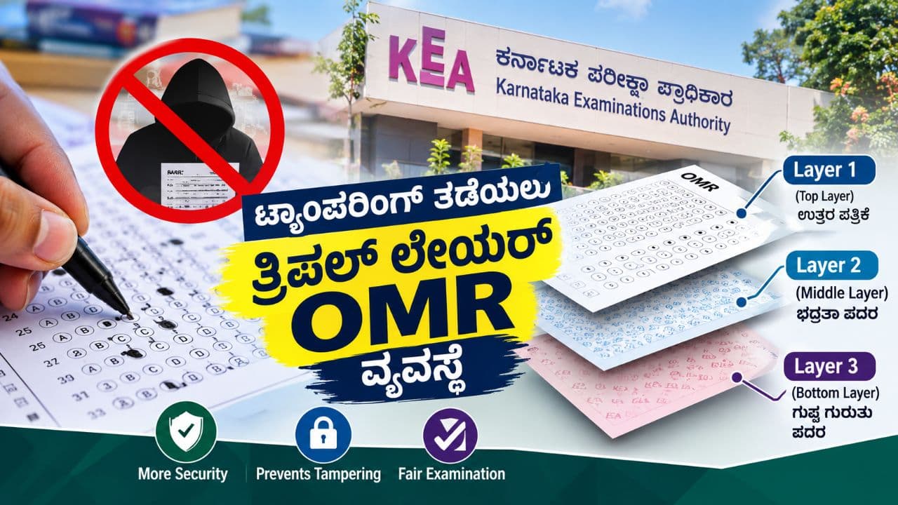 KEA implements 'Triple-Layer OMR' sheet system to curb exam malpractice