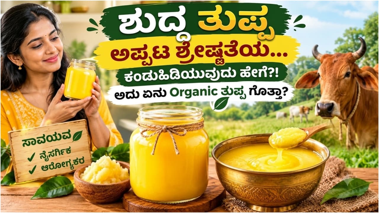 ಶುದ್ಧ ತುಪ್ಪ ಕಂಡುಹಿಡಿಯೋದು ಹೇಗೆ? ಅದರಲ್ಲೂ ನಾಟಿ ತುಪ್ಪ ಹೇಗಿರುತ್ತೆ? ಇಲ್ಲಿದೆ ಕಂಪ್ಲೀಟ್ ಡೀಟೇಲ್ಸ್!