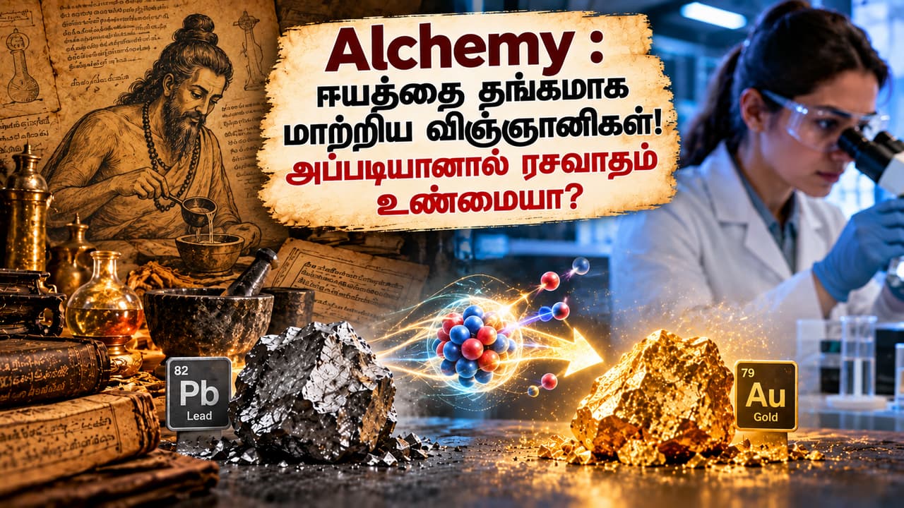 ஈயத்தை தங்கமாக மாற்றிய ஆலிஸ் சோதனை வெற்றி