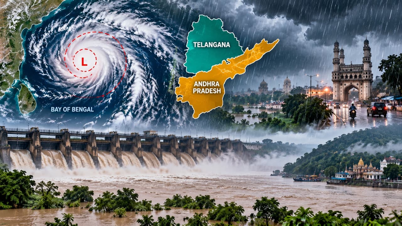 బంగాళాఖాతంలో ఆవర్తనం.. ఏపీ, తెలంగాణలో మళ్లీ వర్షాలు