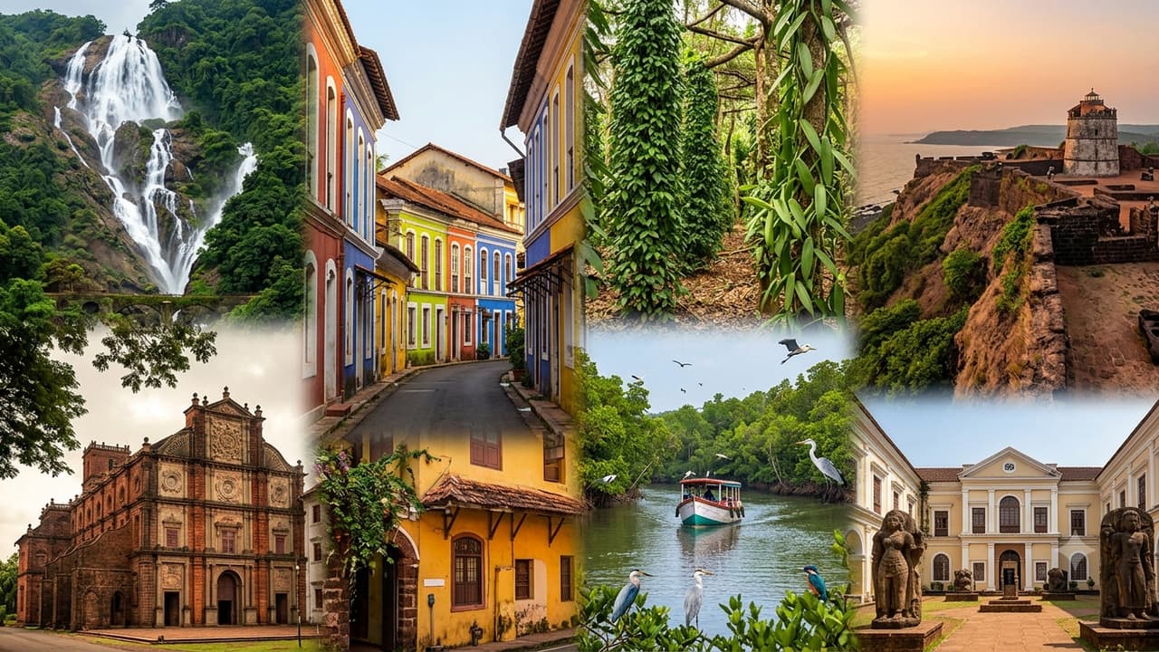 Goa Tourism: ಗೋವಾ ಅಂದ್ರೆ ಬರೀ ಬೀಚ್ ಅಲ್ಲ, ಈ ಜಾಗಗಳನ್ನೂ ಮಿಸ್ ಮಾಡ್ಬೇಡಿ