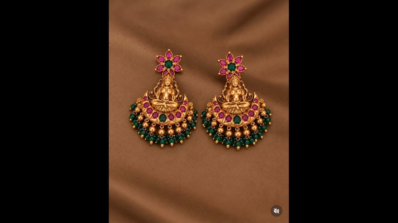 ಸೀರೆಗೆ ಮ್ಯಾಚ್ ಆಗುವ ಸೂಪರ್ Antique Gold Earrings ಡಿಸೈನ್ಸ್ ಇಲ್ಲಿವೆ ನೋಡಿ
