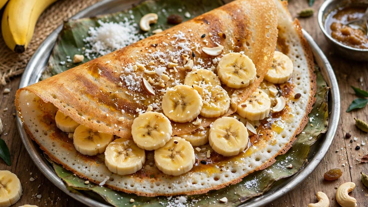 Banana dosa: ಬಾಳೆಹಣ್ಣು ವೇಸ್ಟ್ ಮಾಡಬೇಡಿ; 10 ನಿಮಿಷದಲ್ಲಿ ಮಾಡಿ ಸಿಹಿ ಸಿಹಿಯಾದ ಬಾಳೆಹಣ್ಣಿನ ದೋಸೆ