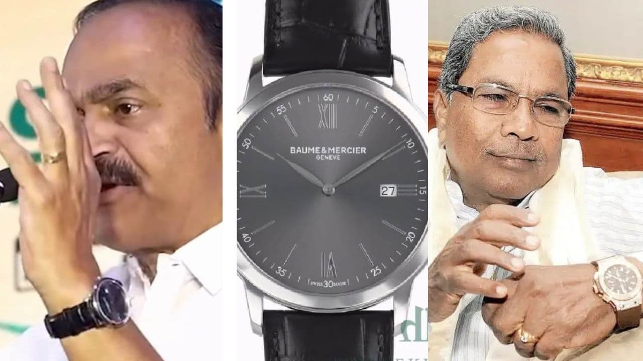 ಸಿದ್ದರಾಮಯ್ಯಗೆ ಹ್ಯುಬ್ಲೋಟ್‌ ಸಂಕಟದ ರೀತಿಯಲ್ಲೇ ಕೇರಳದ ಕಾಂಗ್ರೆಸ್‌ ಸಿಎಂ ವಿಡಿ ಸತೀಶನ್‌ಗೆ ದುಬಾರಿ ವಾಚ್‌ ಸಂಕಷ್ಟ