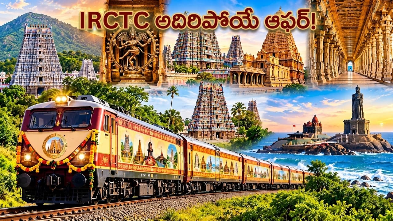 ఐఆర్‌సీటీసీ దివ్య దక్షిణ యాత్ర: 7 క్షేత్రాల దర్శనం