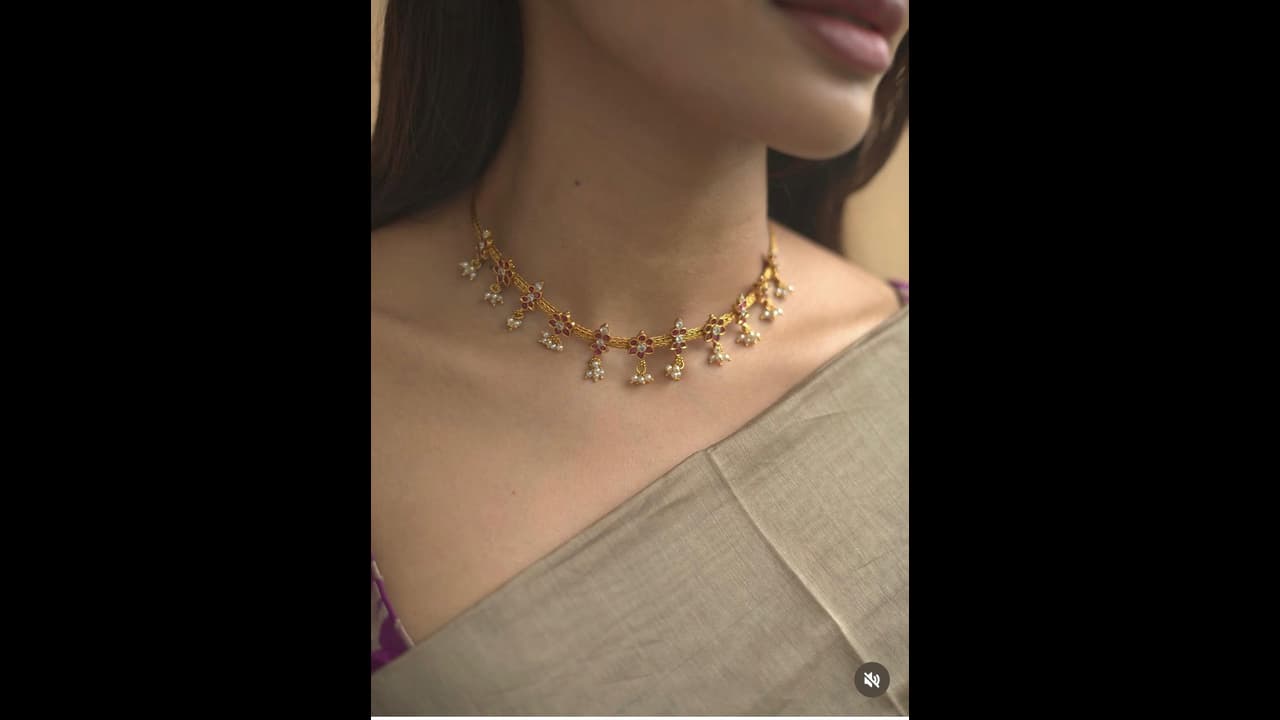 ಕೇವಲ ಅರ್ಧ ತೊಲದಲ್ಲಿ ಸಿಗುವ ಬ್ಯೂಟಿಫುಲ್ Gold ನೆಕ್ಲೇಸ್ ಡಿಸೈನ್ಸ್