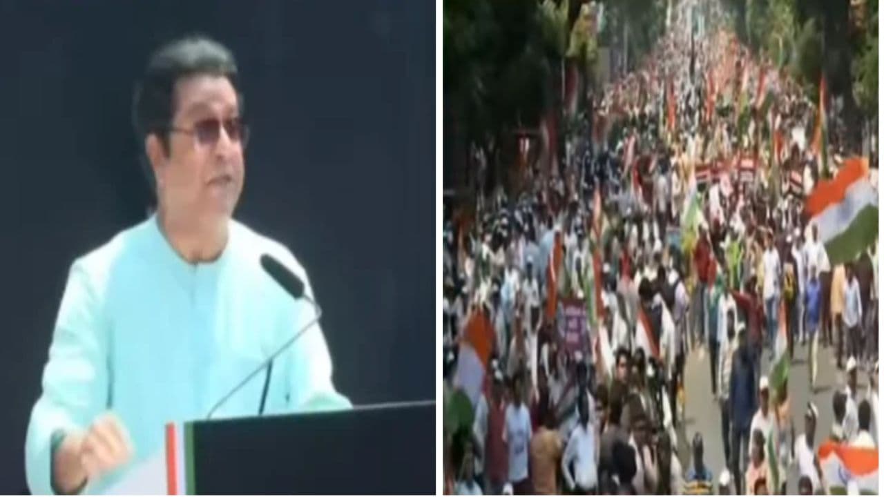 गर्जना मोर्चा: राज ठाकरेंच्या दोन मागण्या, SIR रद्द करा