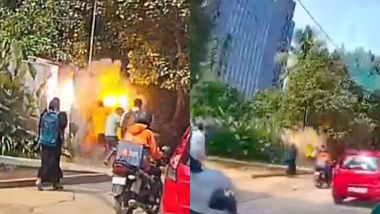 Bengaluru: Transformer Explodes Near Amazon Office, 2 Pedestrians ...