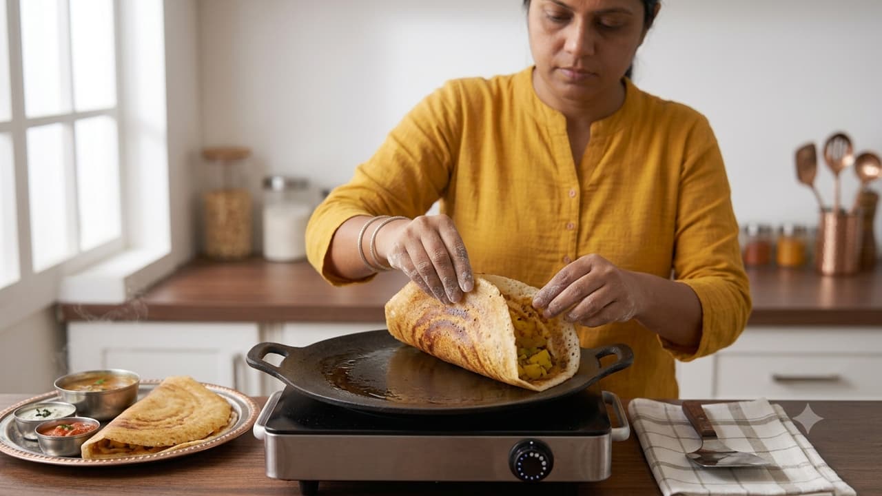 Crispy Dosa Recipe: வீட்லயே மொறுமொறுனு தோசை சுடுவது எப்படி..? சிம்பிள் டிப்ஸ்..!