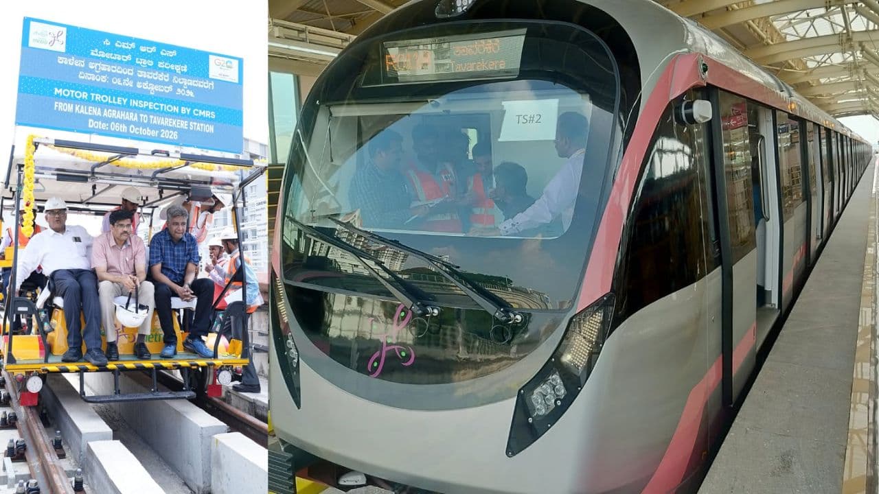 Namma Metro Pink Line Safety Inspection Completed, Services Expected Soon