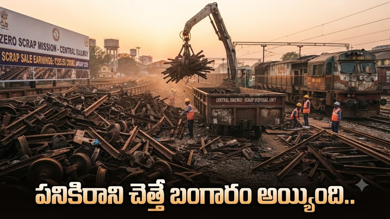 చెత్త అమ్మి ఆరు నెలల్లో రూ.323 కోట్లు సంపాదించిన రైల్వే