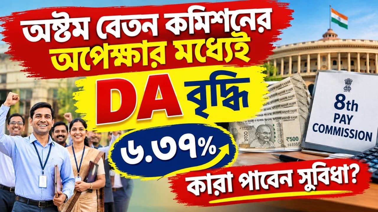 তেলঙ্গানায় সরকারি কর্মীদের DA বাড়ল ৬.৩৭ শতাংশ