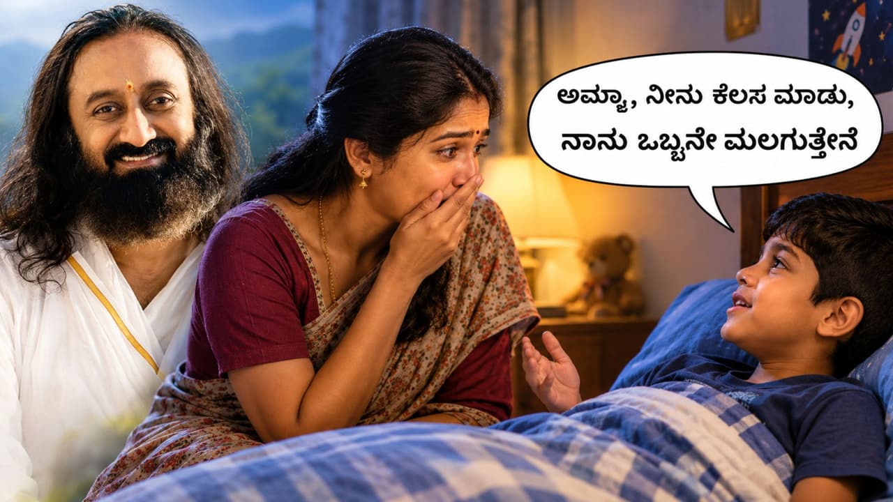 “ಅಮ್ಮಾ, ನೀನು ಕೆಲಸ ಮಾಡು, ನಾನು ಒಬ್ಬನೇ ಮಲಗುತ್ತೇನೆ” ಮಗನ 7 ಮಾತು ಕೇಳಿ ಬೆರಗಾದ ತಾಯಿ!