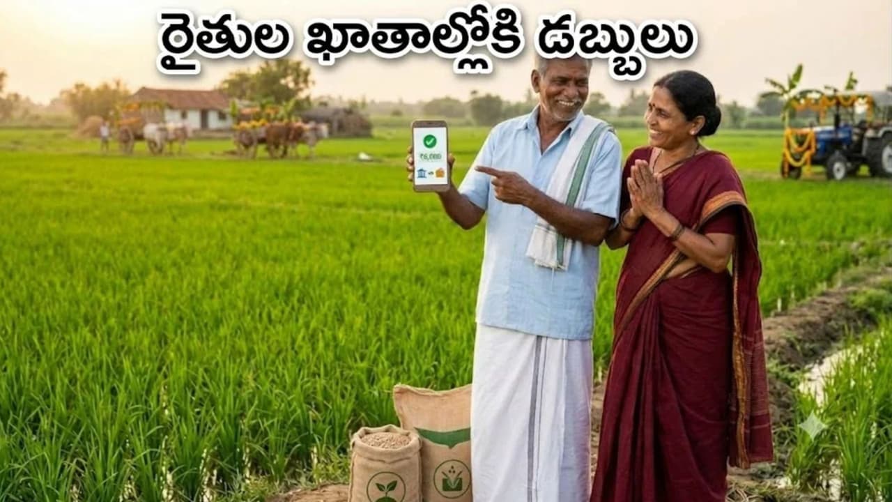 దసరా సందర్భంగా రైతుల ఖాతాల్లో రూ.6,000 జమ?