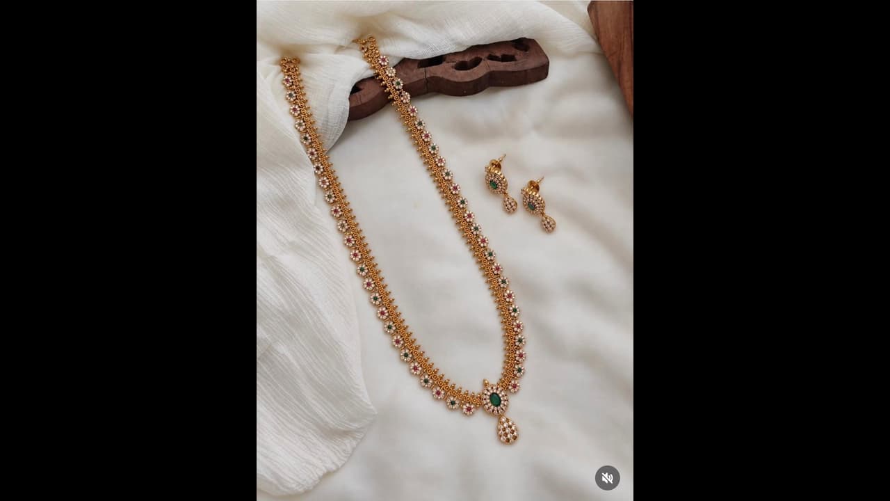 Long Chain: ಸೀರೆಗೆ ಸಖತ್ ಲುಕ್ ನೀಡುವ ಬ್ಯೂಟಿಫುಲ್ ಲಾಂಗ್ ಹಾರ ಡಿಸೈನ್ಸ್!