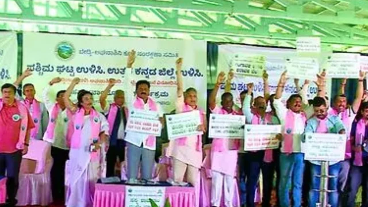 ಬೇಡ್ತಿ–ಅಘನಾಶಿನಿ ಯೋಜನೆಗೆ ಭಾರೀ ವಿರೋಧ; ಬೆಂಗಳೂರಲ್ಲಿ ಬೃಹತ್ ಧರಣಿ, ಅಂಗೀಕಾರವಾದ 11 ನಿರ್ಣಯಗಳೇನು?