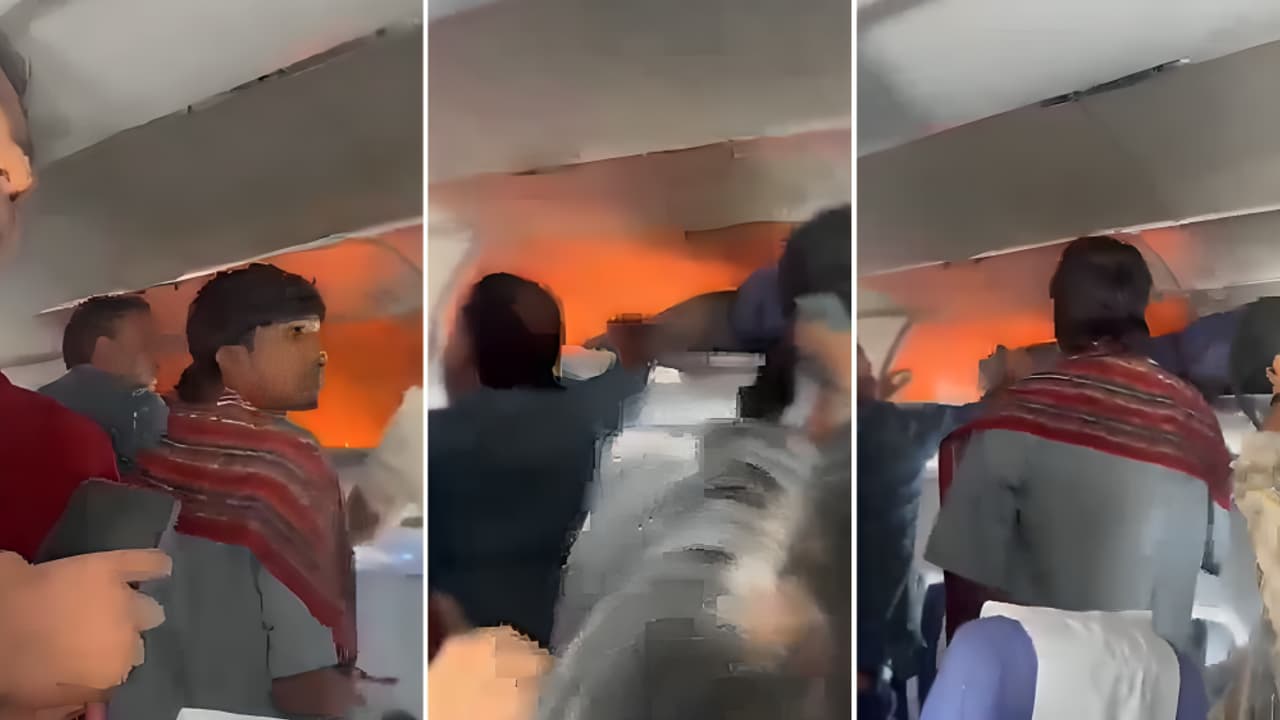 दिल्ली-चेन्नई इंडिगो विमानात पॉवर बँकला आग; हैदराबादमध्ये सुरक्षित लँडिंग